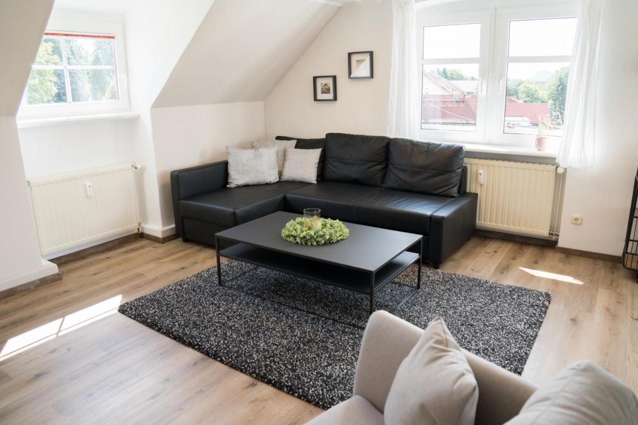 Urlaubsfreude Biedermann Haus Gluecksstein - Mondstein Apartment Bad Schandau Bagian luar foto