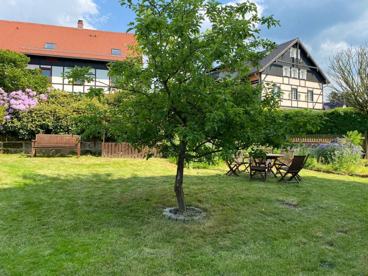 Urlaubsfreude Biedermann Haus Gluecksstein - Mondstein Apartment Bad Schandau Bagian luar foto