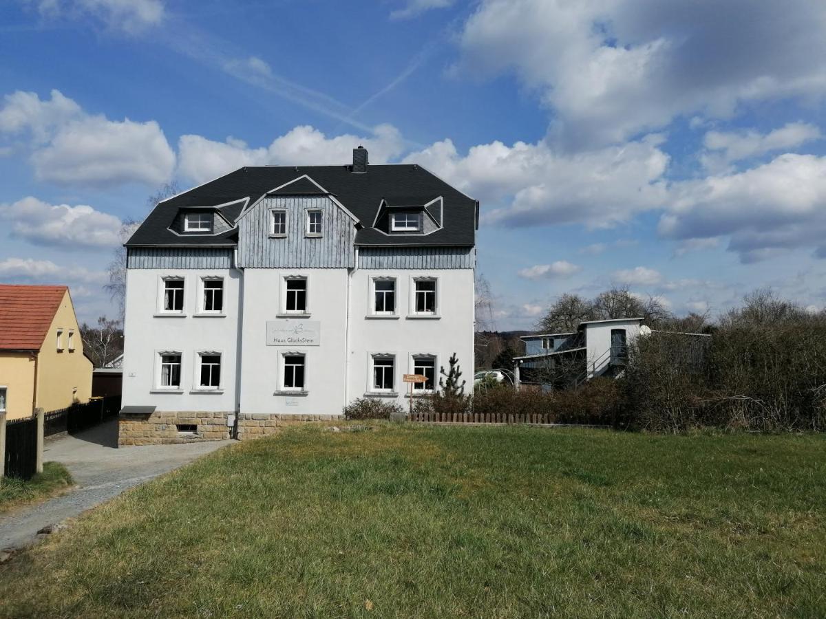 Urlaubsfreude Biedermann Haus Gluecksstein - Mondstein Apartment Bad Schandau Bagian luar foto